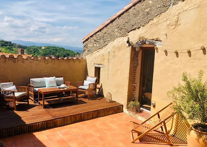 Des Alberes Piscine Privative Proche Et Collioure, Climatisation, Parking ,wifi Dom wakacyjny Montesquieu (Pyrenees-Orientales)
