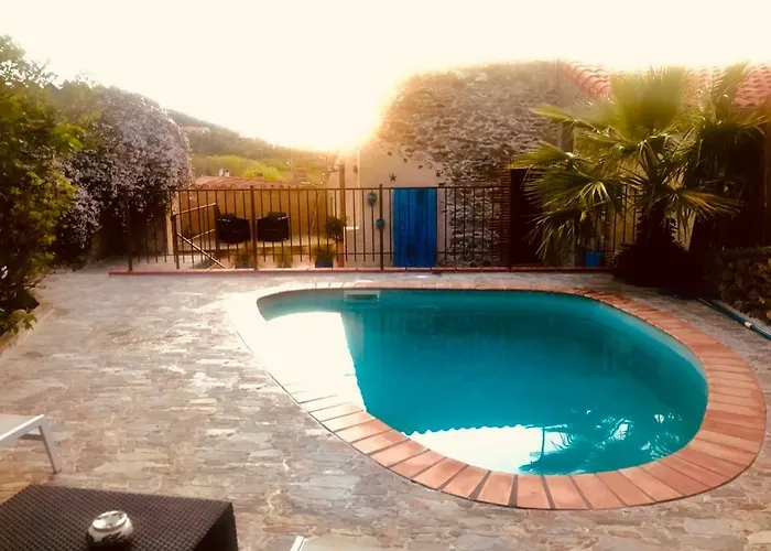 Des Alberes Piscine Privative Proche Et Collioure, Climatisation, Parking ,wifi Dom wakacyjny *